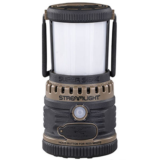 STREAM SUPER SIEGE LANTERN 120V AC COYOTE - Hunting Accessories